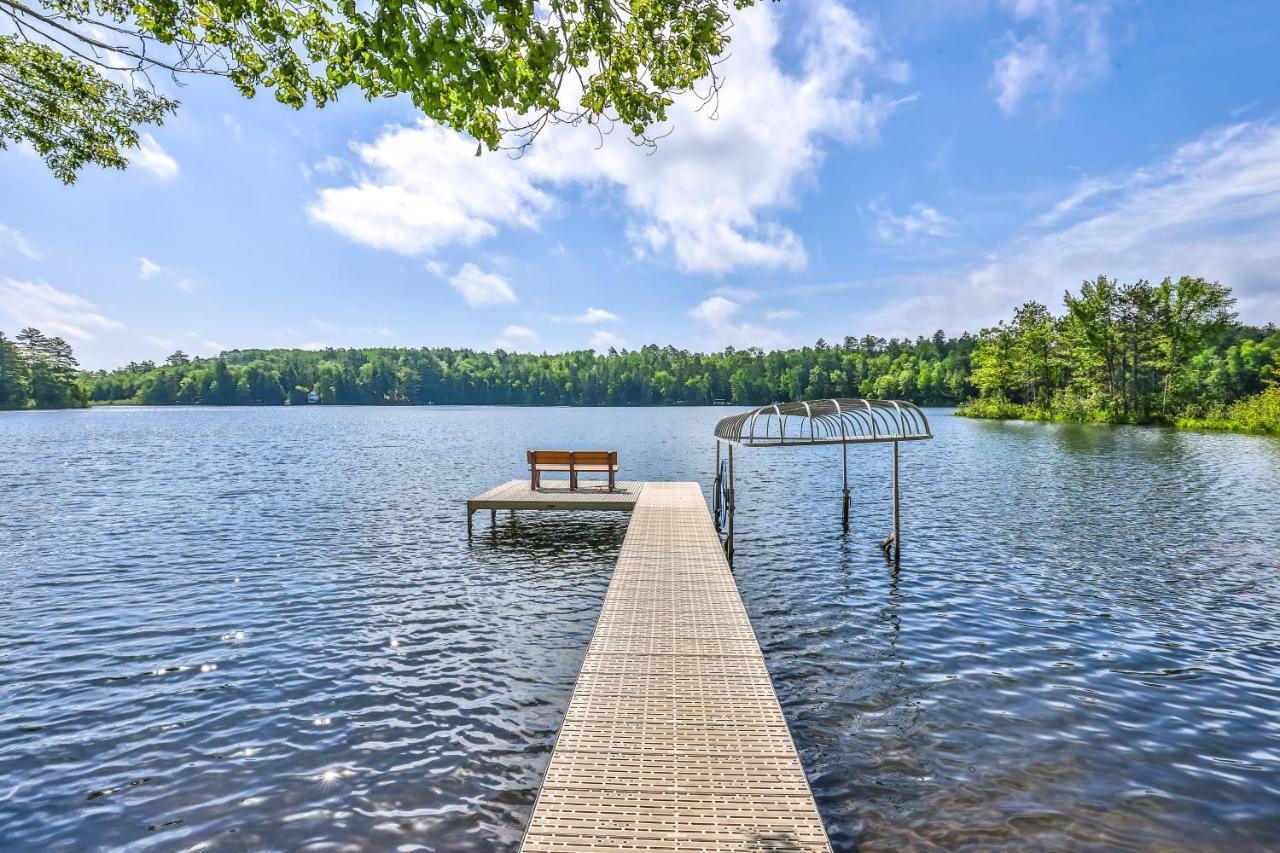 The Lodge On Booth Lake - 2 Bed 2 Bath Vacation Home In Minocqua Lac Du Flambeau Kültér fotó