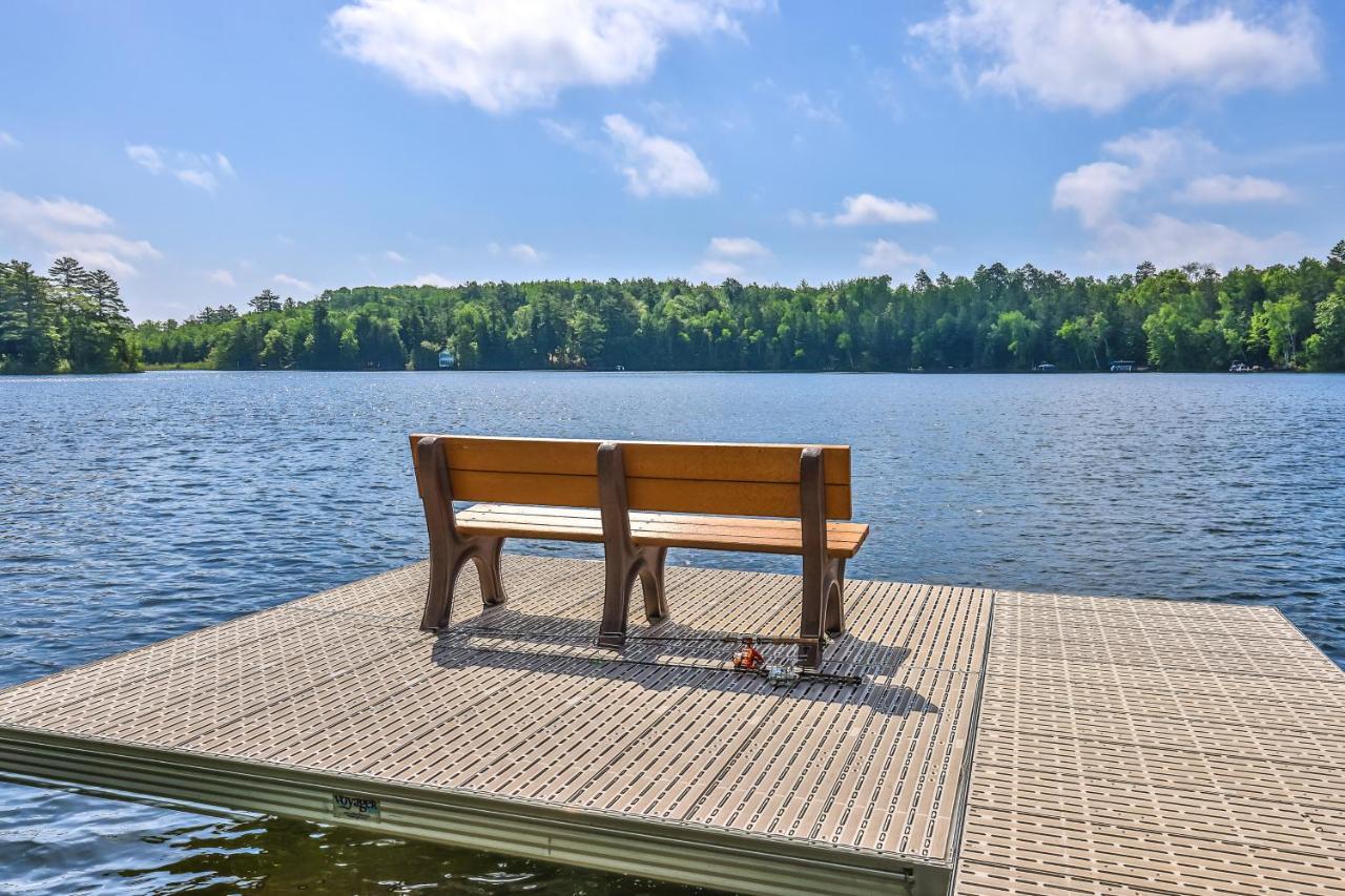 The Lodge On Booth Lake - 2 Bed 2 Bath Vacation Home In Minocqua Lac Du Flambeau Kültér fotó