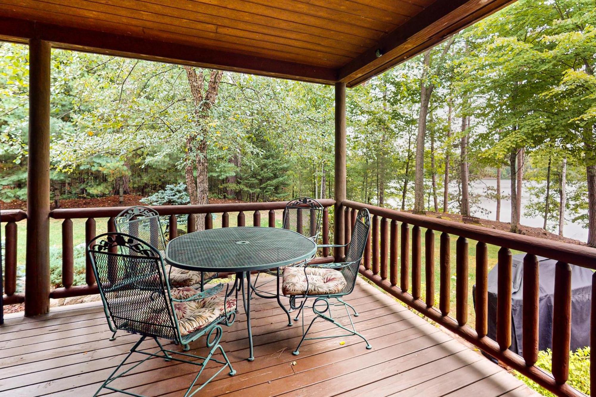 The Lodge On Booth Lake - 2 Bed 2 Bath Vacation Home In Minocqua Lac Du Flambeau Kültér fotó