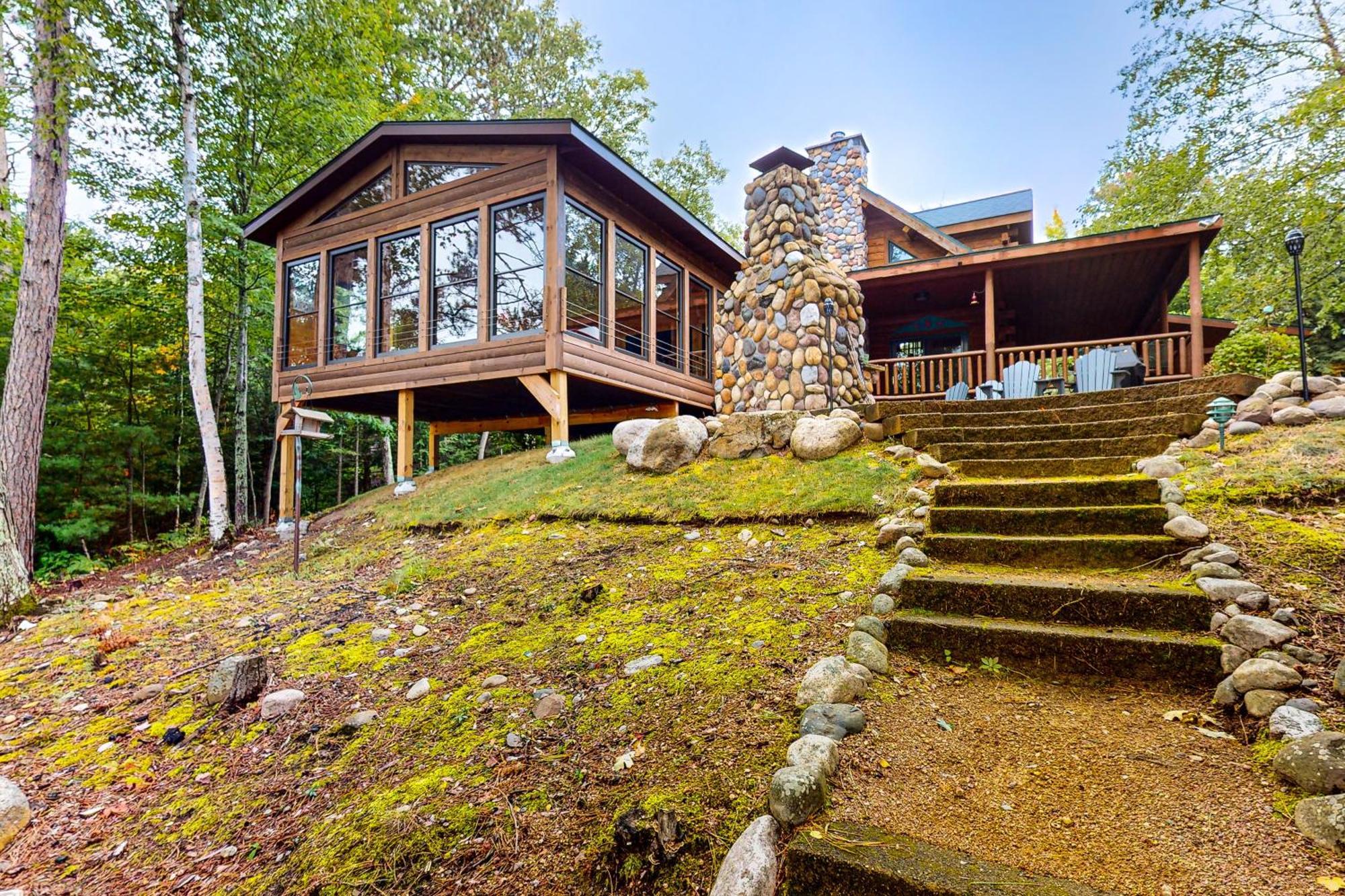 The Lodge On Booth Lake - 2 Bed 2 Bath Vacation Home In Minocqua Lac Du Flambeau Kültér fotó