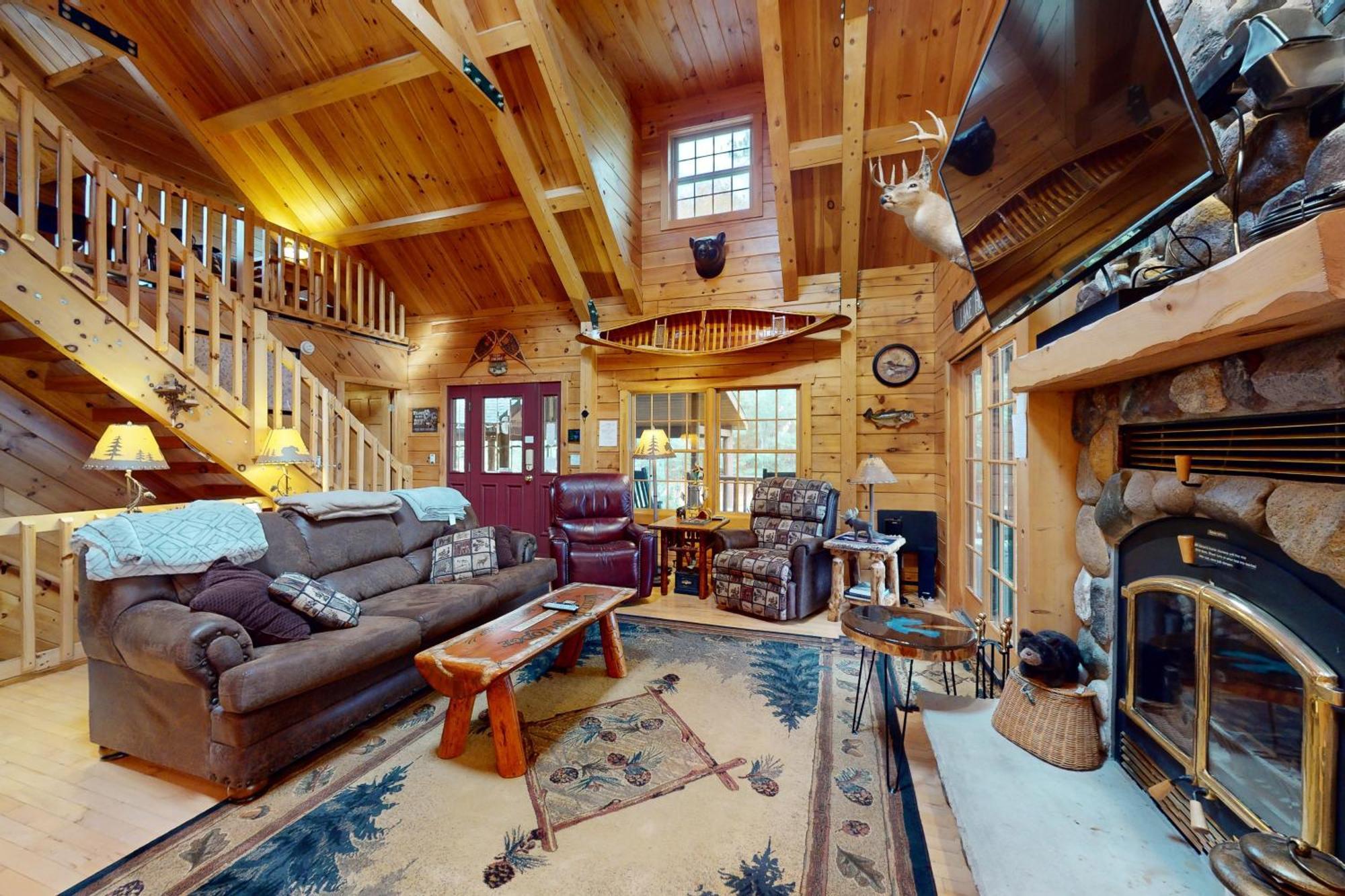 The Lodge On Booth Lake - 2 Bed 2 Bath Vacation Home In Minocqua Lac Du Flambeau Kültér fotó
