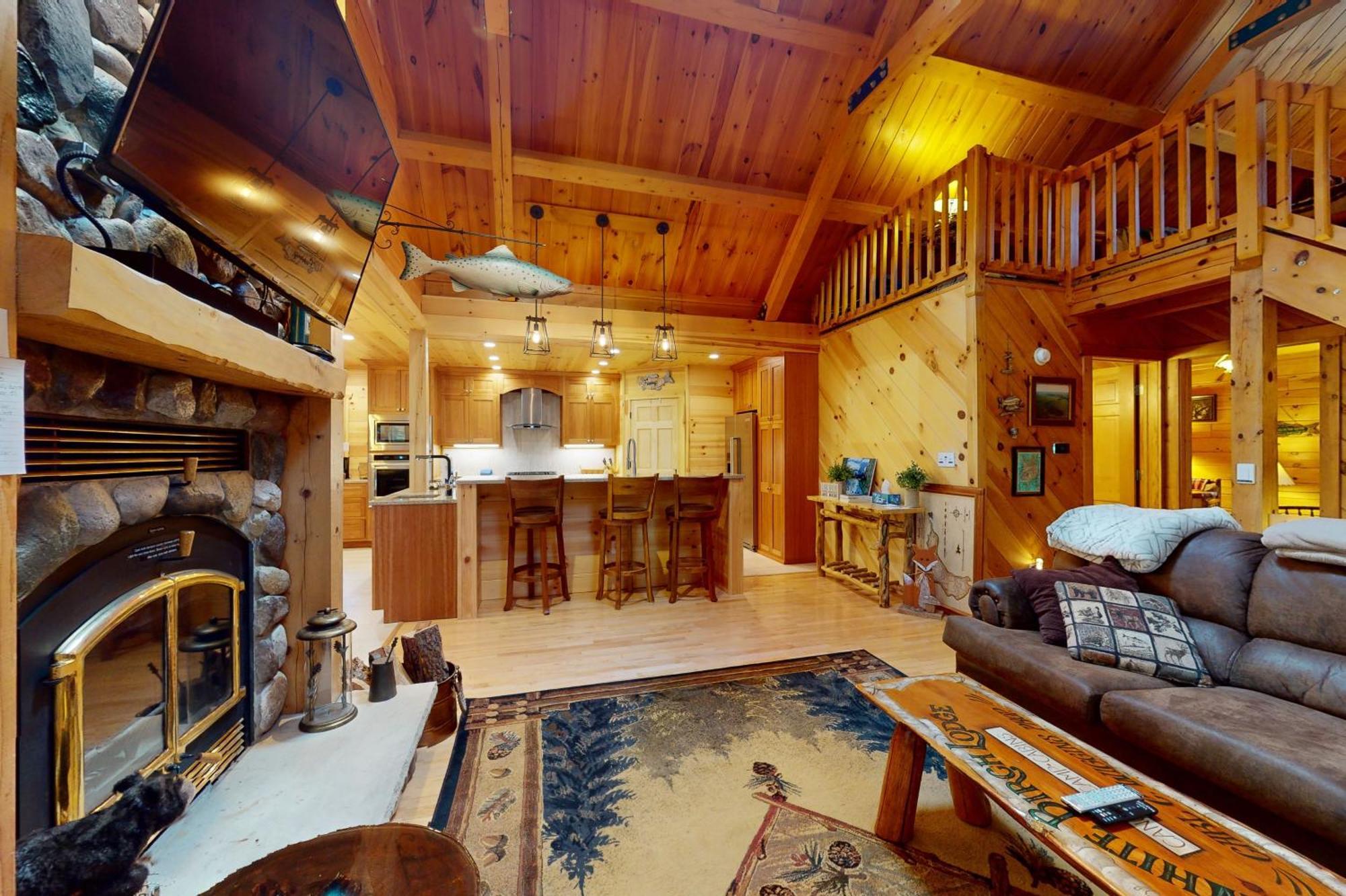 The Lodge On Booth Lake - 2 Bed 2 Bath Vacation Home In Minocqua Lac Du Flambeau Kültér fotó