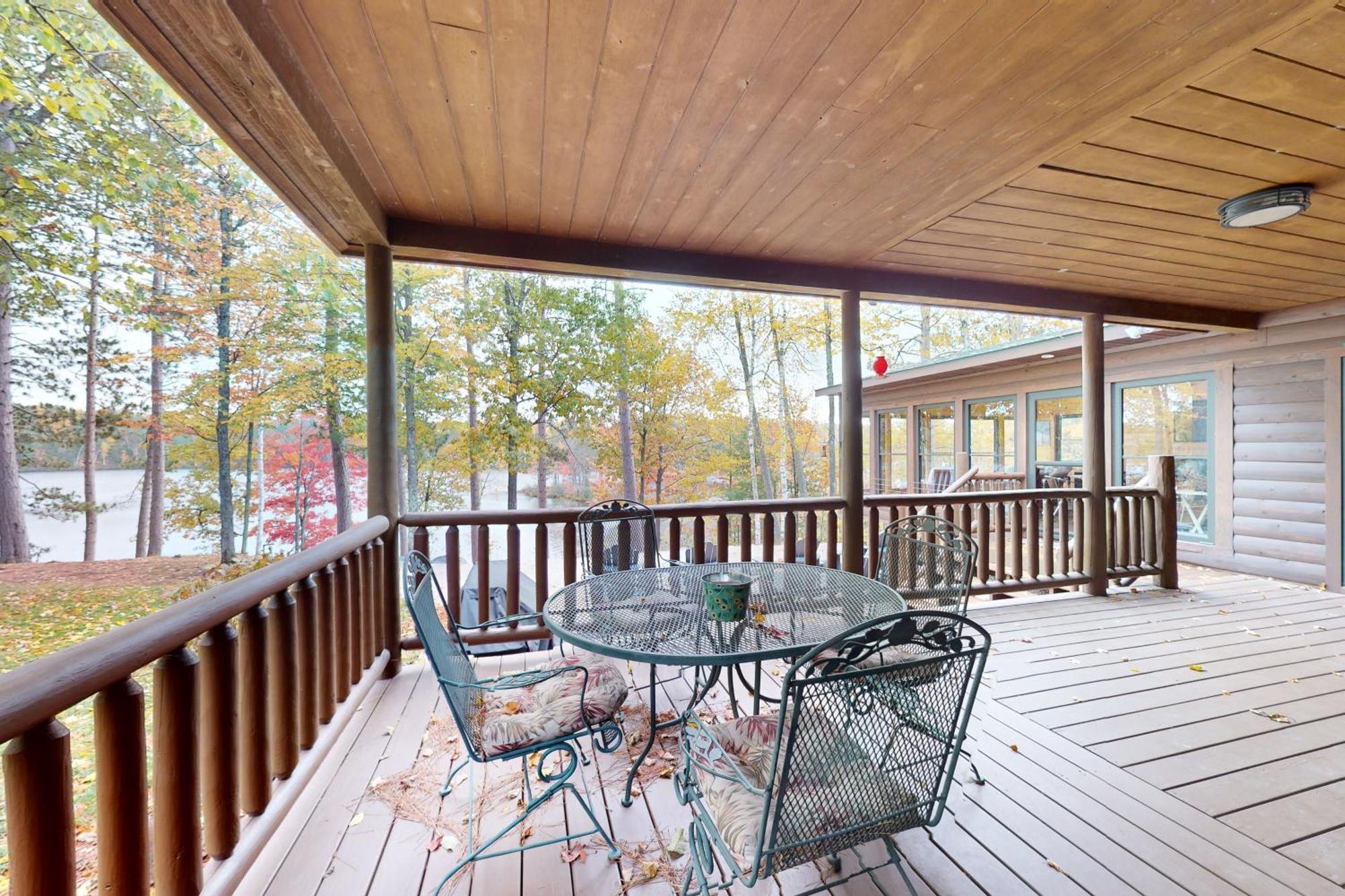 The Lodge On Booth Lake - 2 Bed 2 Bath Vacation Home In Minocqua Lac Du Flambeau Kültér fotó
