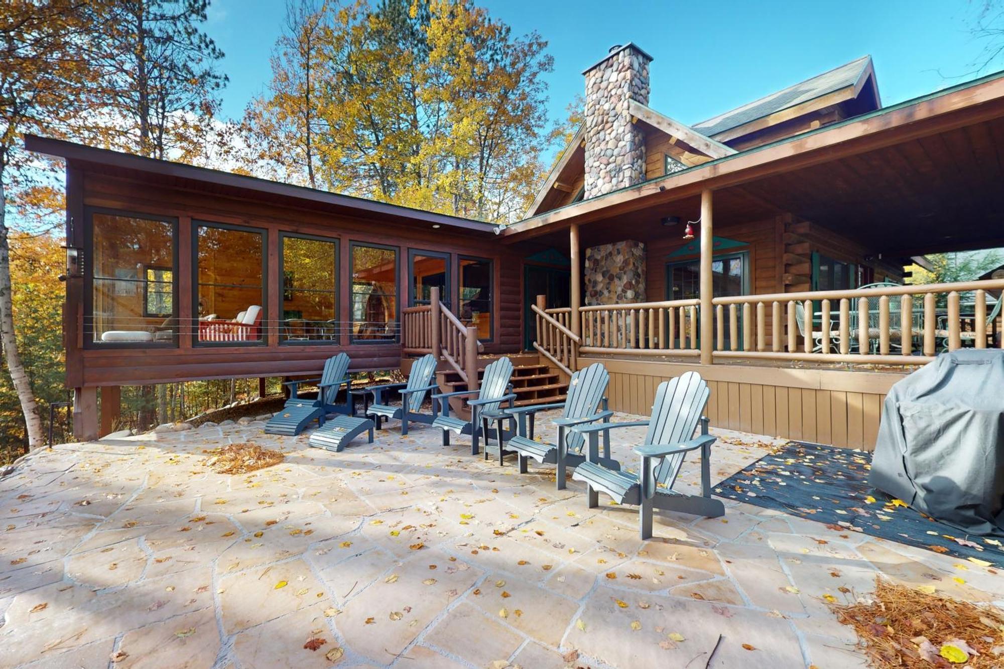 The Lodge On Booth Lake - 2 Bed 2 Bath Vacation Home In Minocqua Lac Du Flambeau Kültér fotó